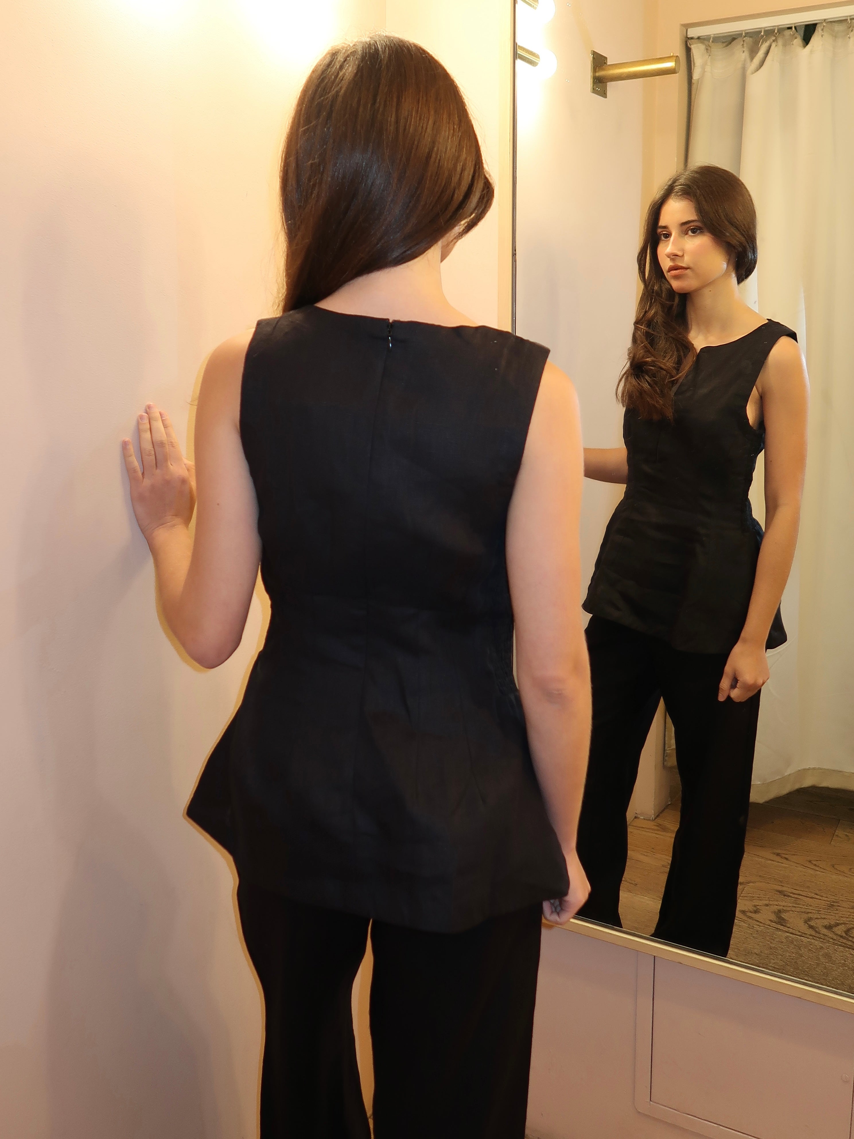 Melia Top in Black