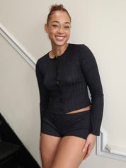 Jackie Cardigan in Black
