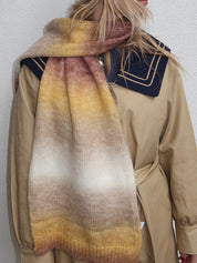Isalis Sunset Scarf in Yellow Multi