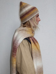 Isalis Sunset Beanie in Yellow Multi