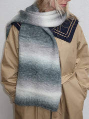 Isalis Sunset Scarf in Grey Multi
