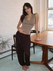 Cypress Pant in Brown