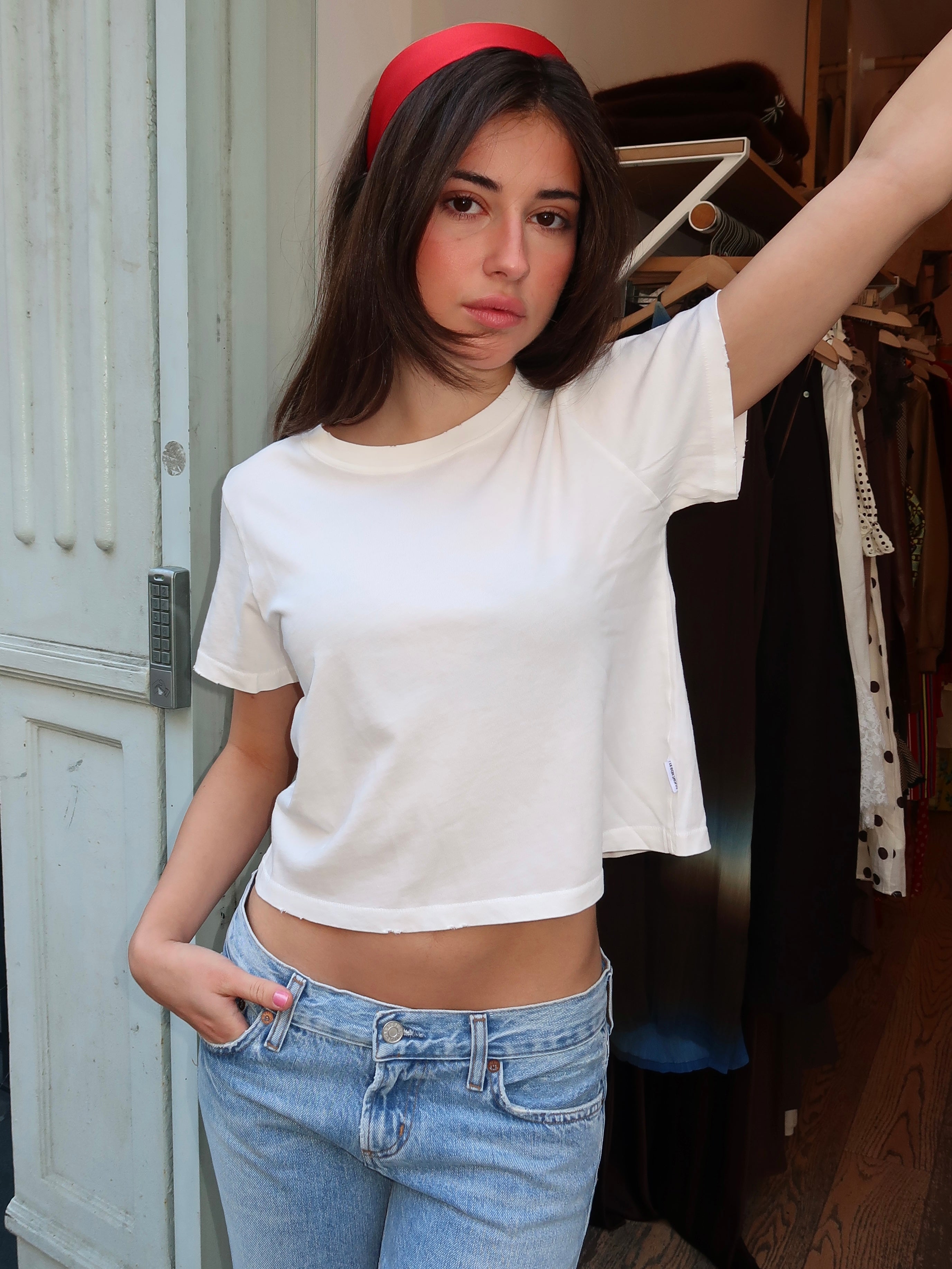 Darling Tee in Vintage White