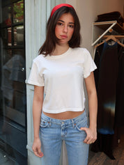 Darling Tee in Vintage White