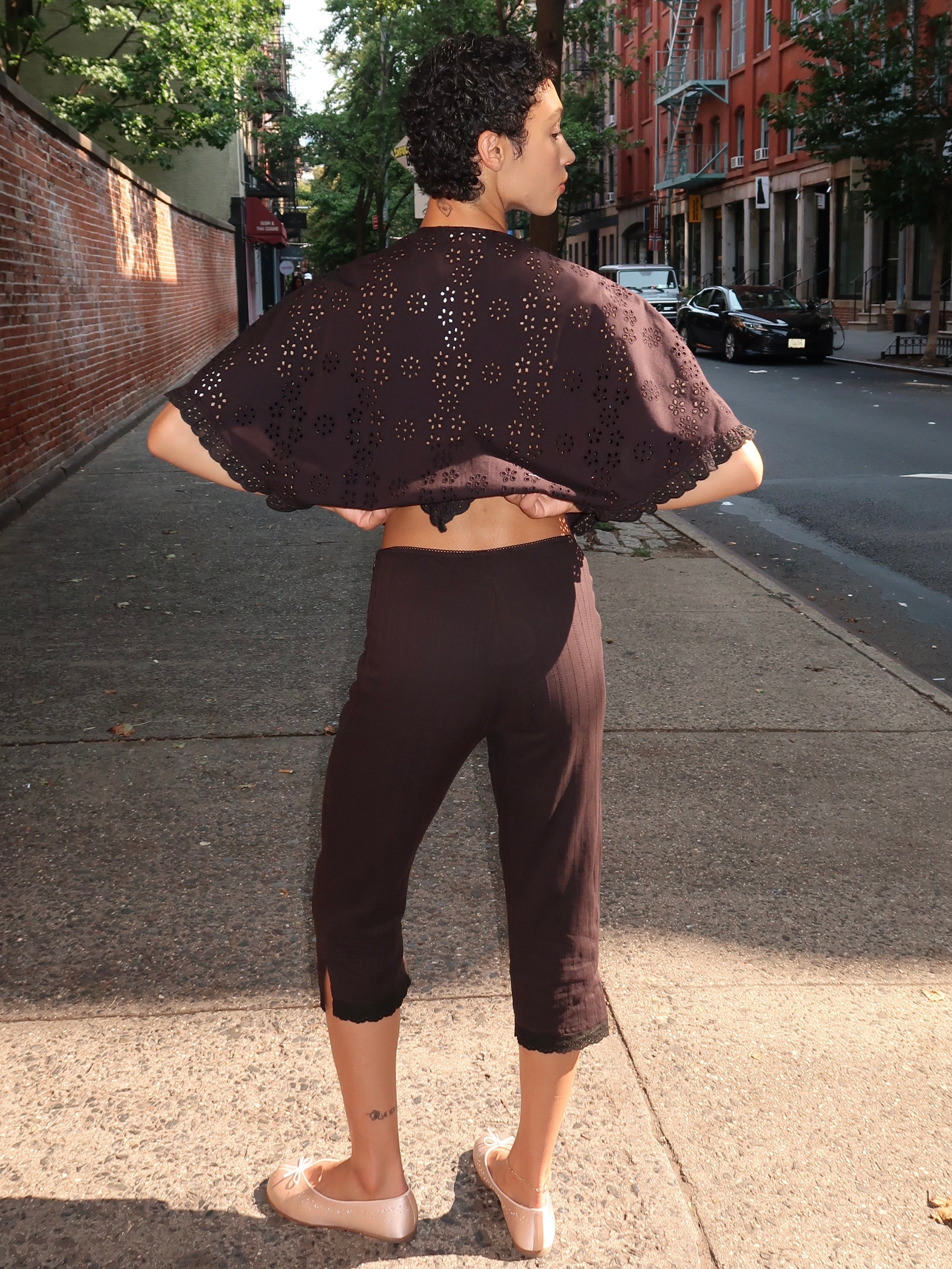 Maeva Capri's in Black