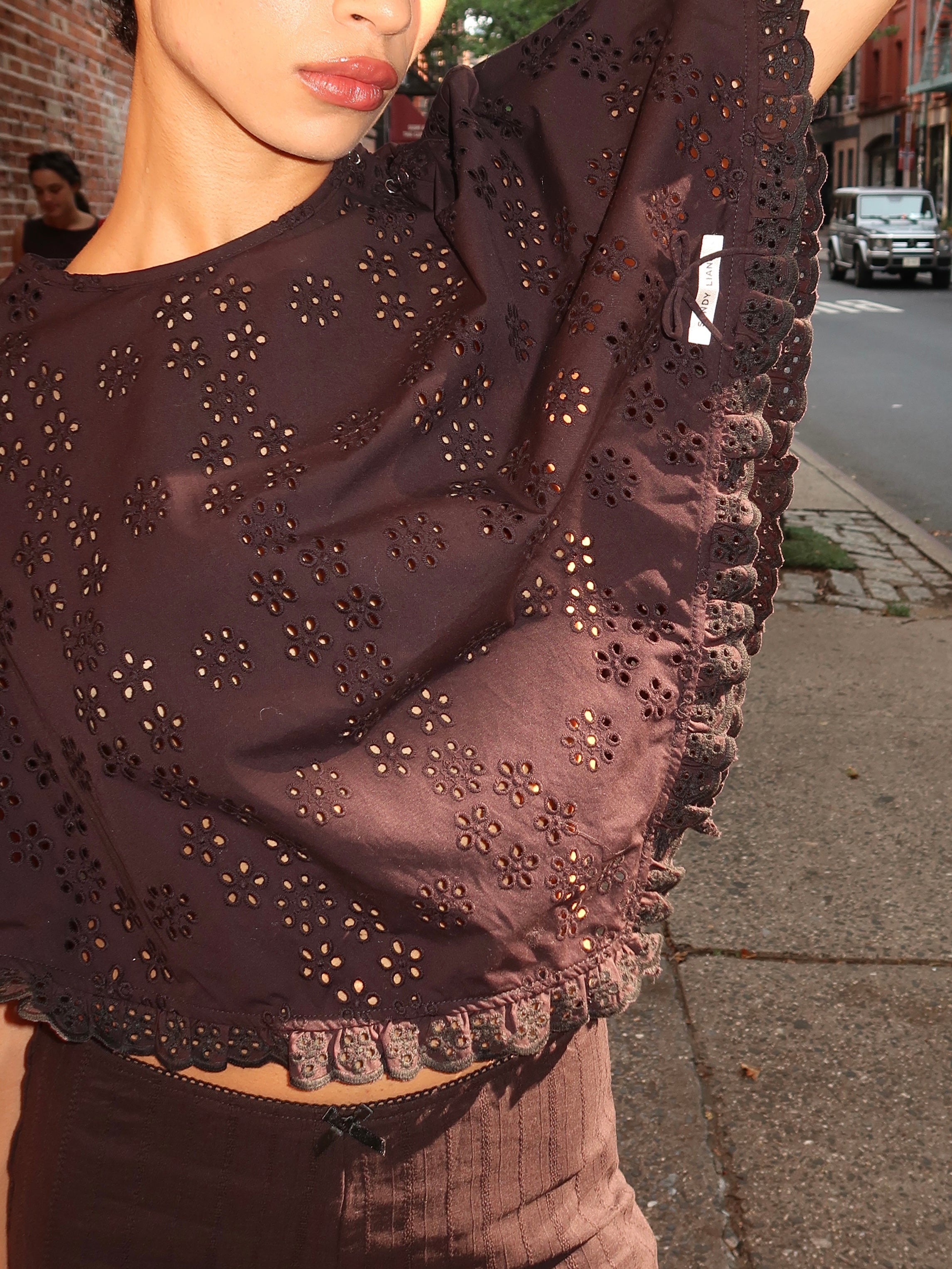 Soba Poncho in Black