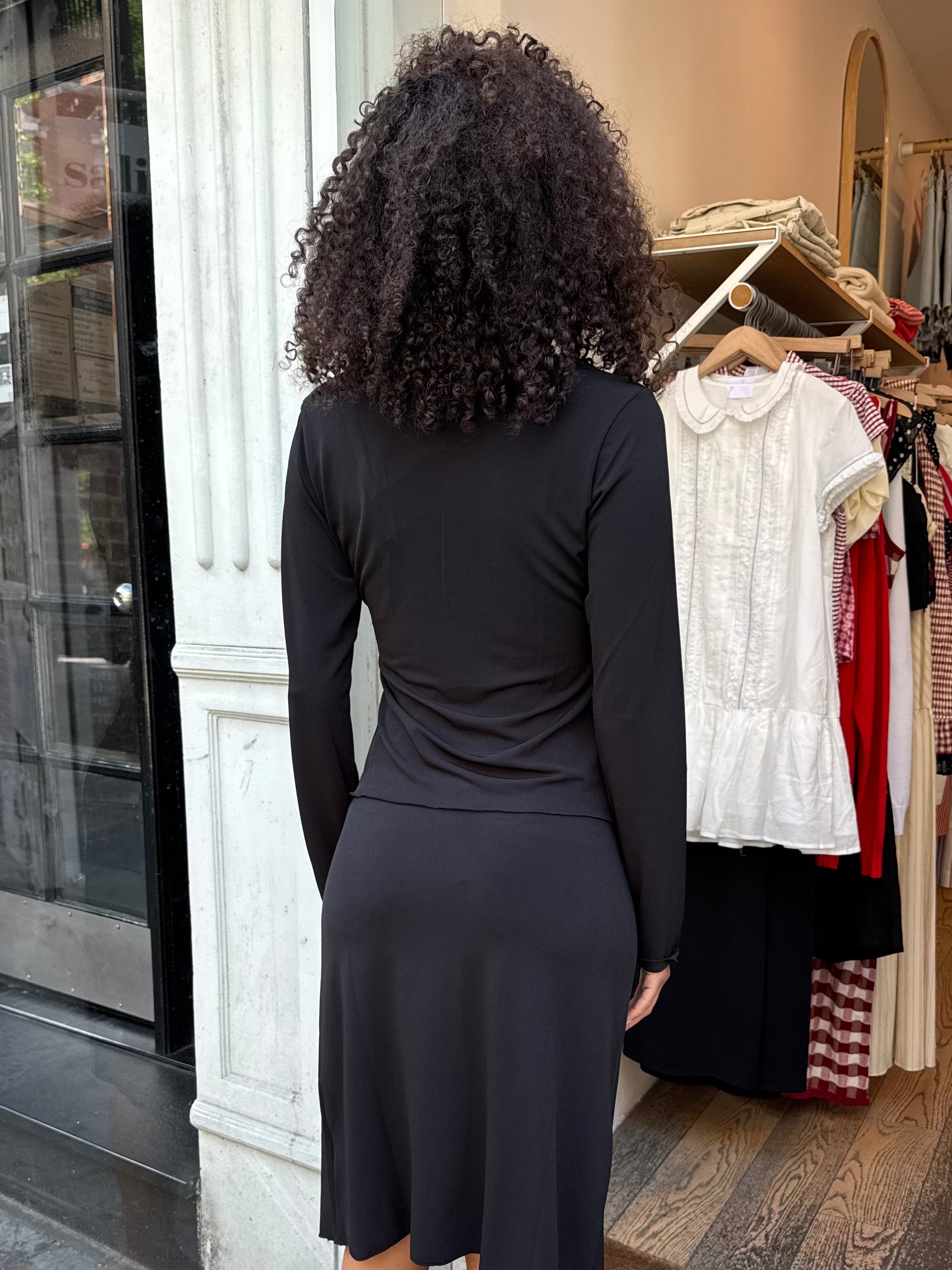 FleurRS Blouse in Black