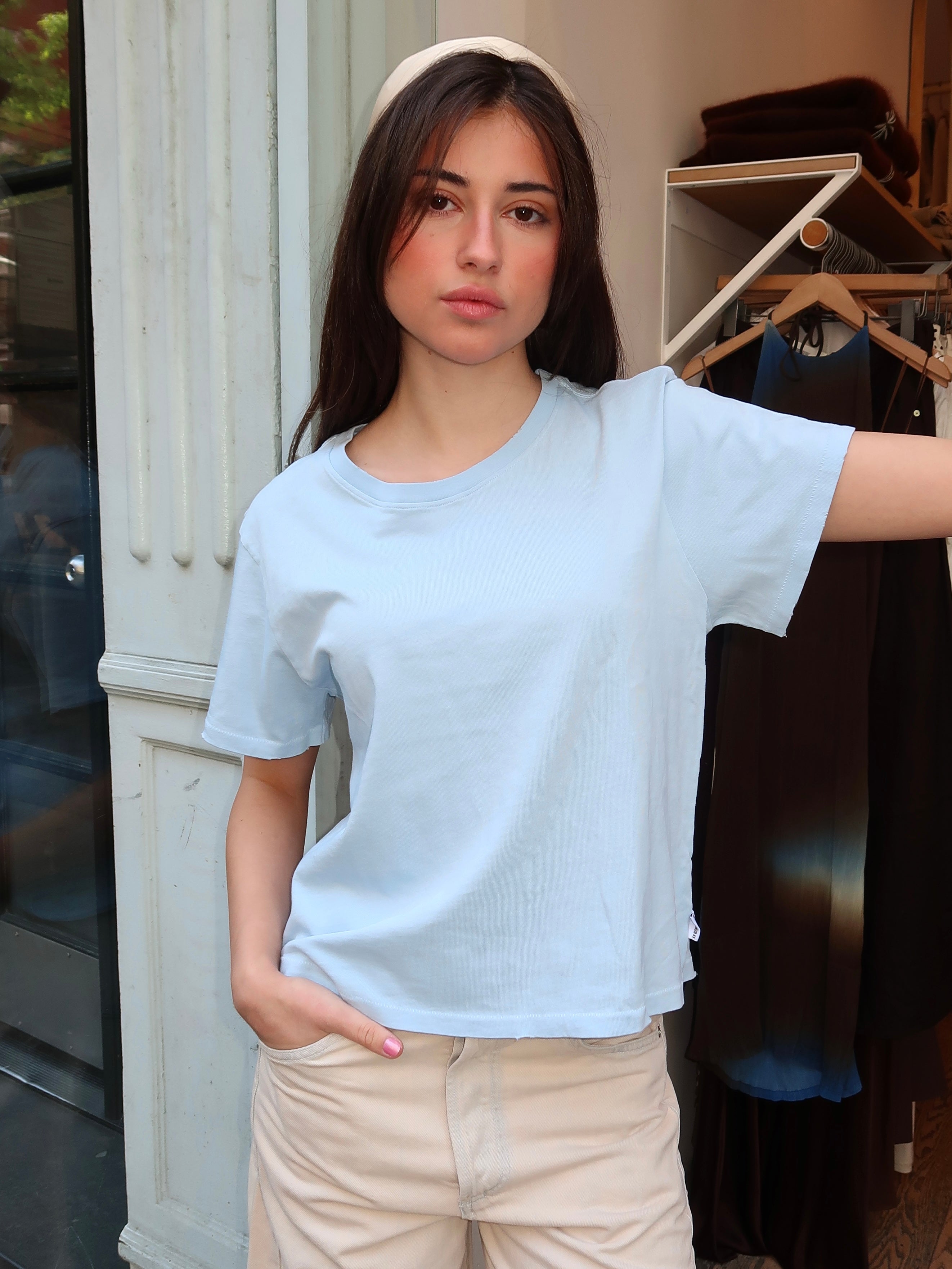 Darling Tee in Baby Blue