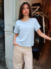 Darling Tee in Baby Blue