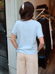Darling Tee in Baby Blue