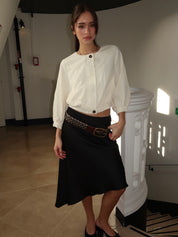 Berlin Midi Skirt in Black