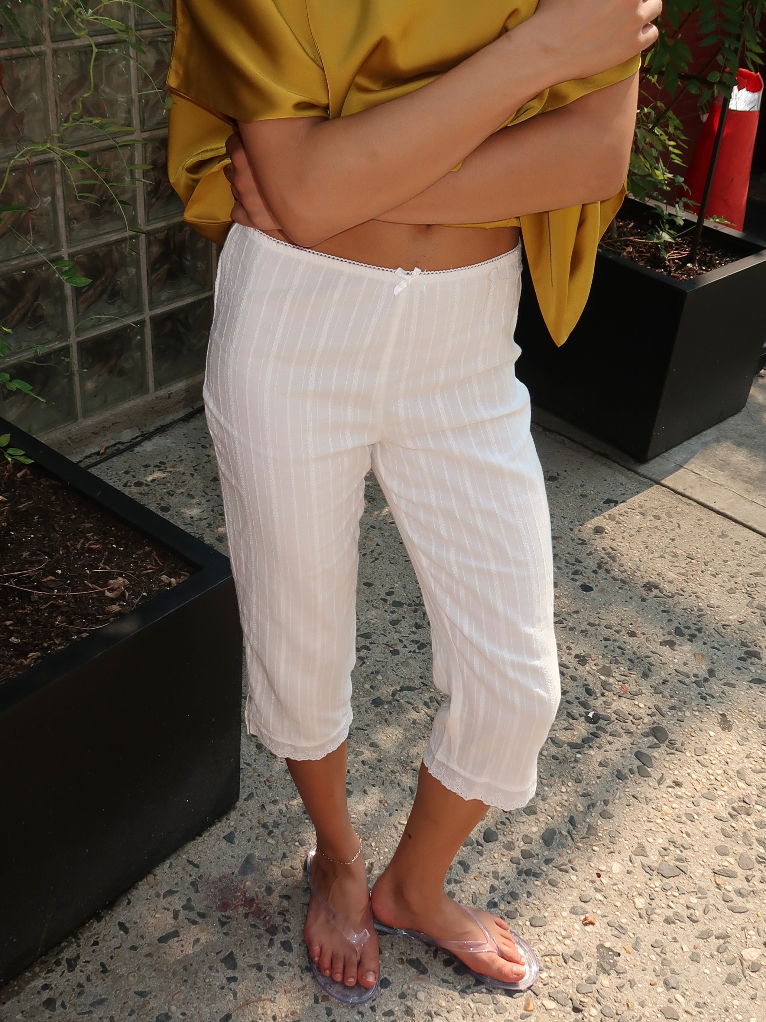 Maeva Capri's in White