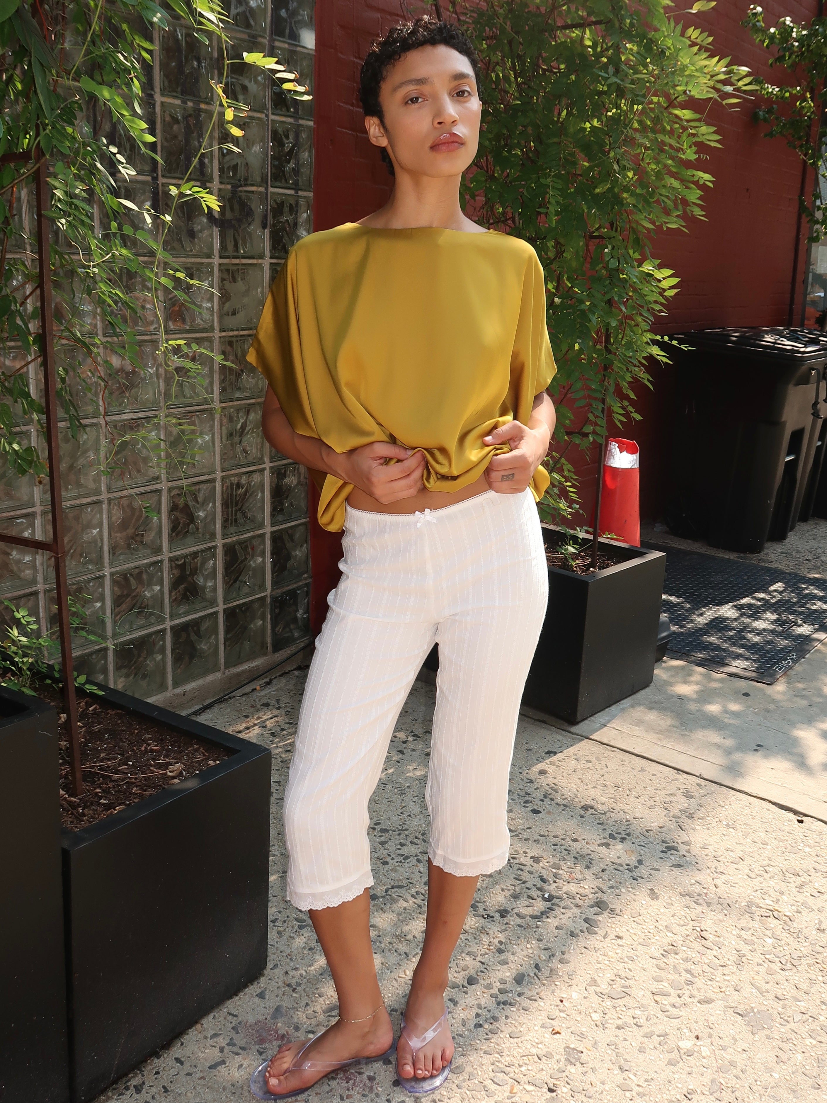 Maeva Capri's in White