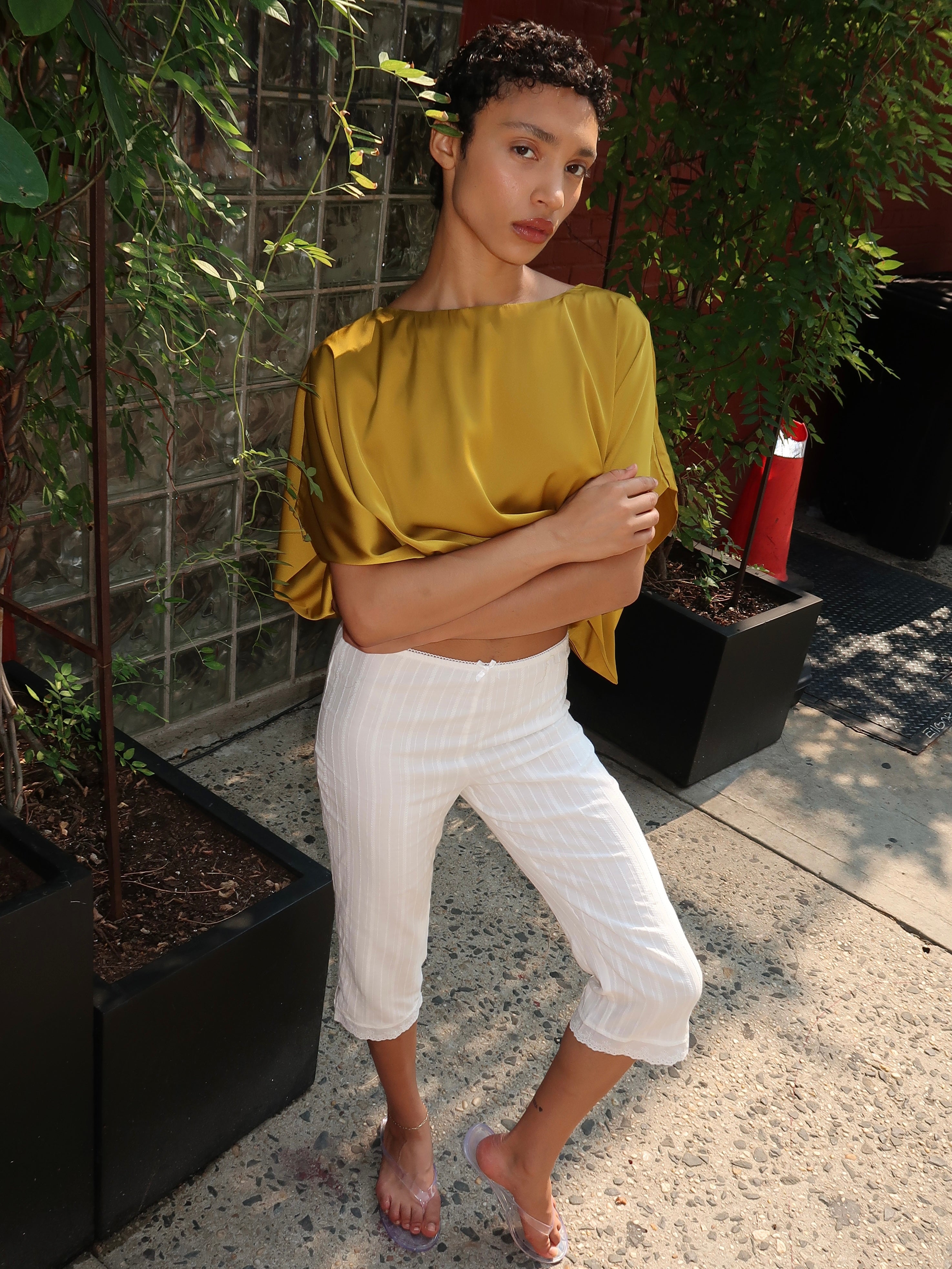 Maeva Capri's in White