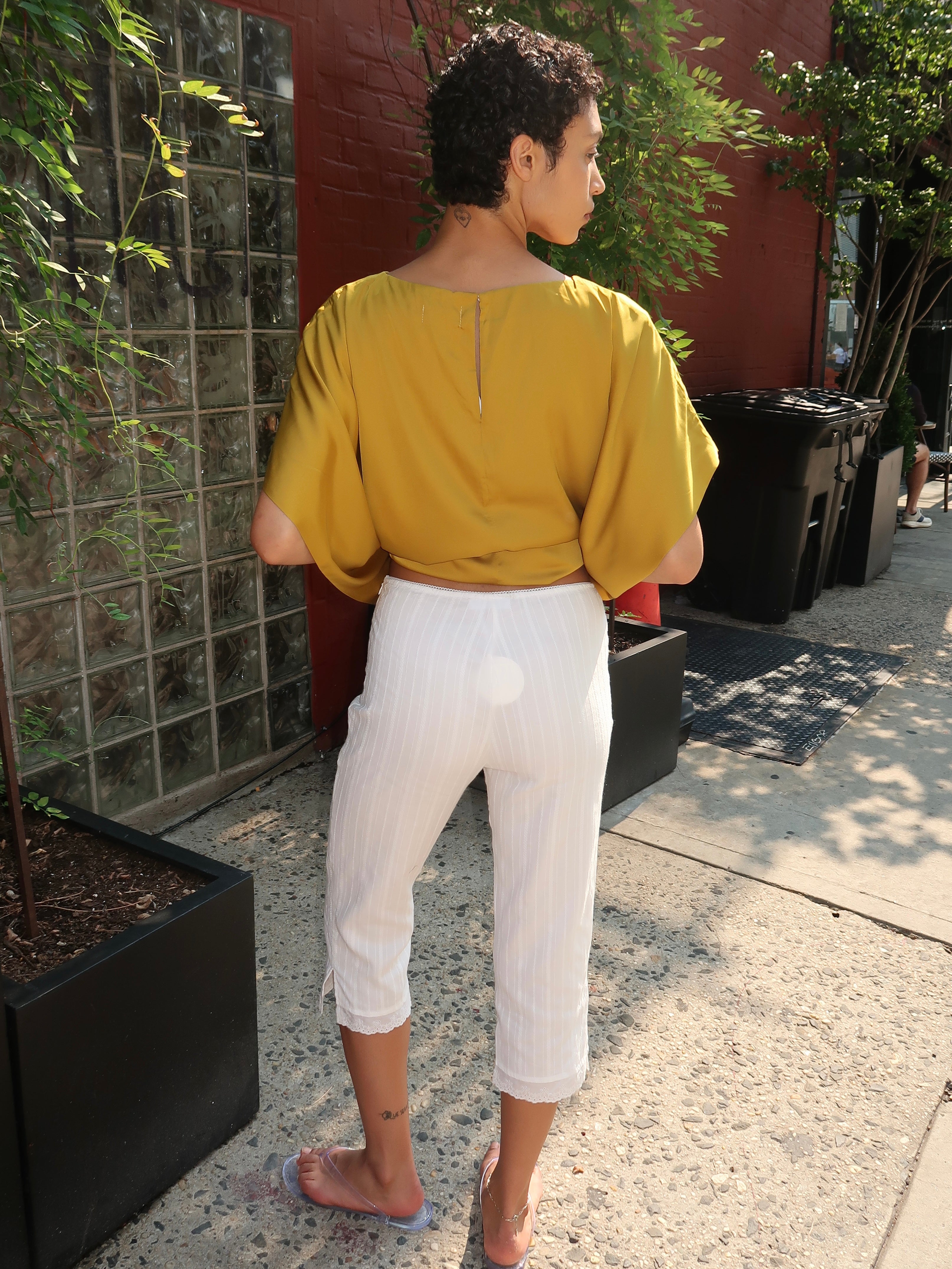 Maeva Capri's in White