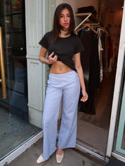 Estelle Pants in Blue Stripe