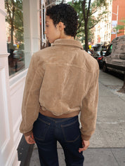 Lola Eve Bomber in Amber