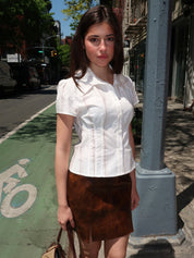 Arlie White Short Sleeve Shirt