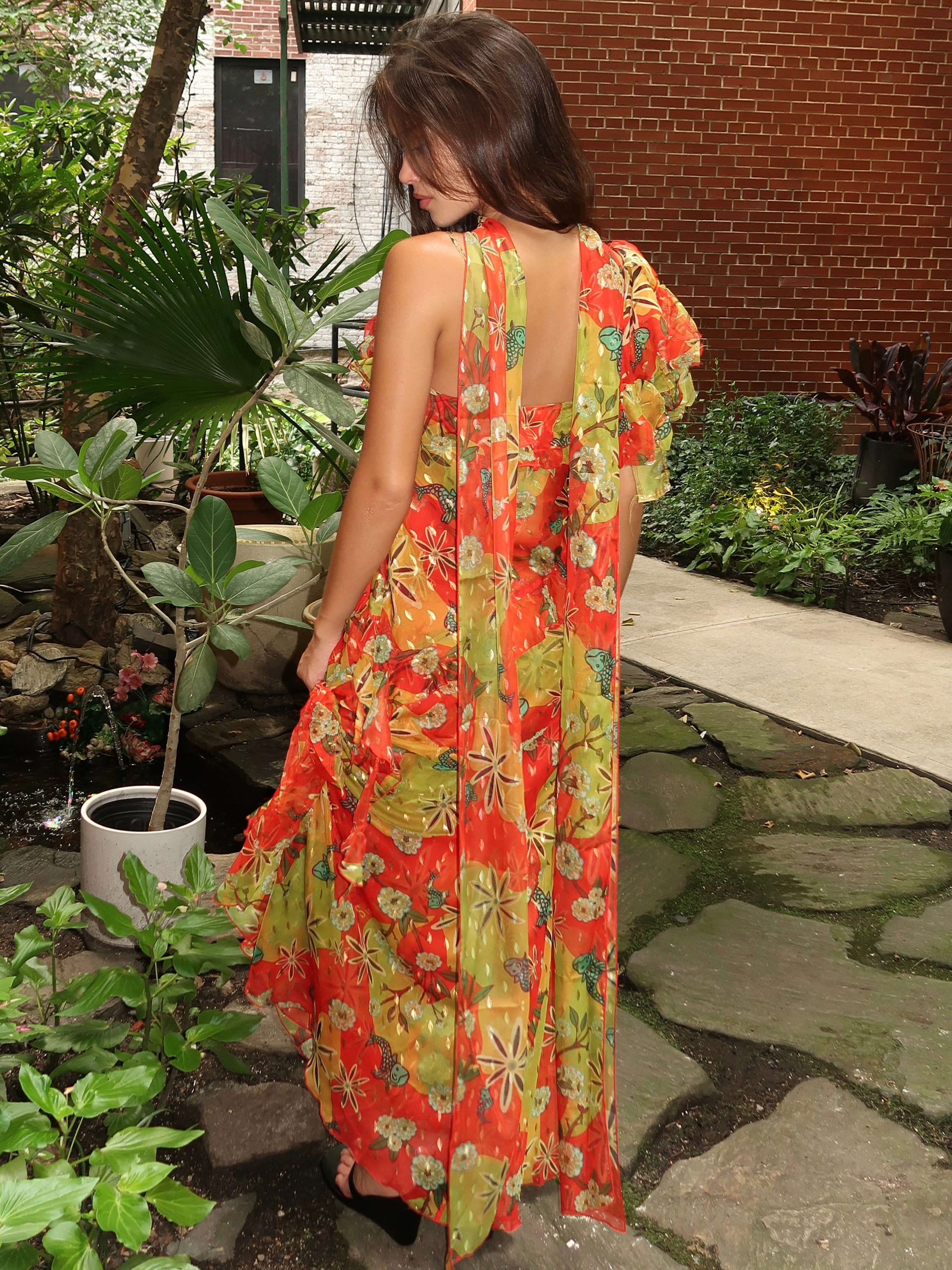 Monica Dress in Multi