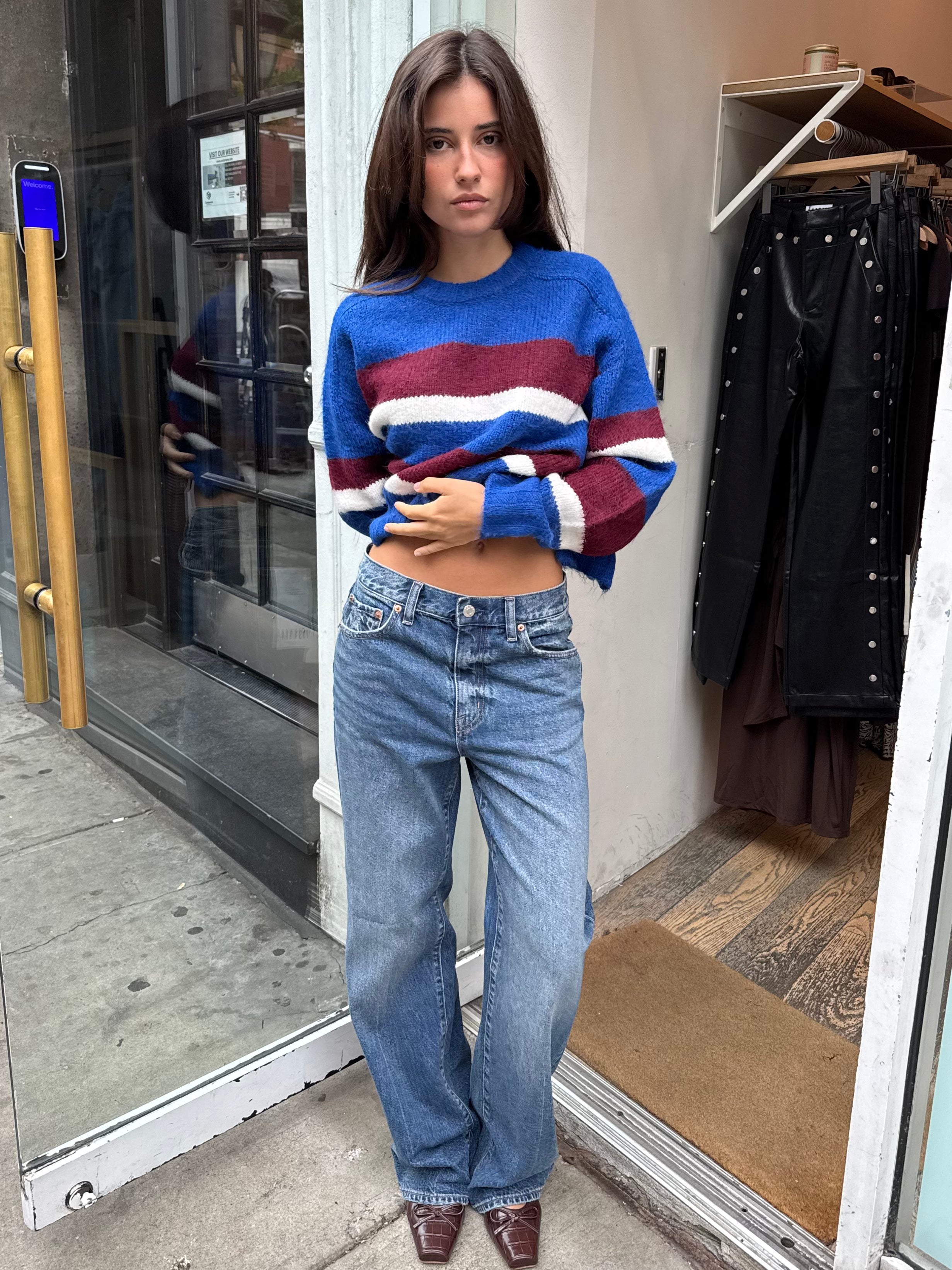 Hendrix High Rise Baggy in Hurst Vintage