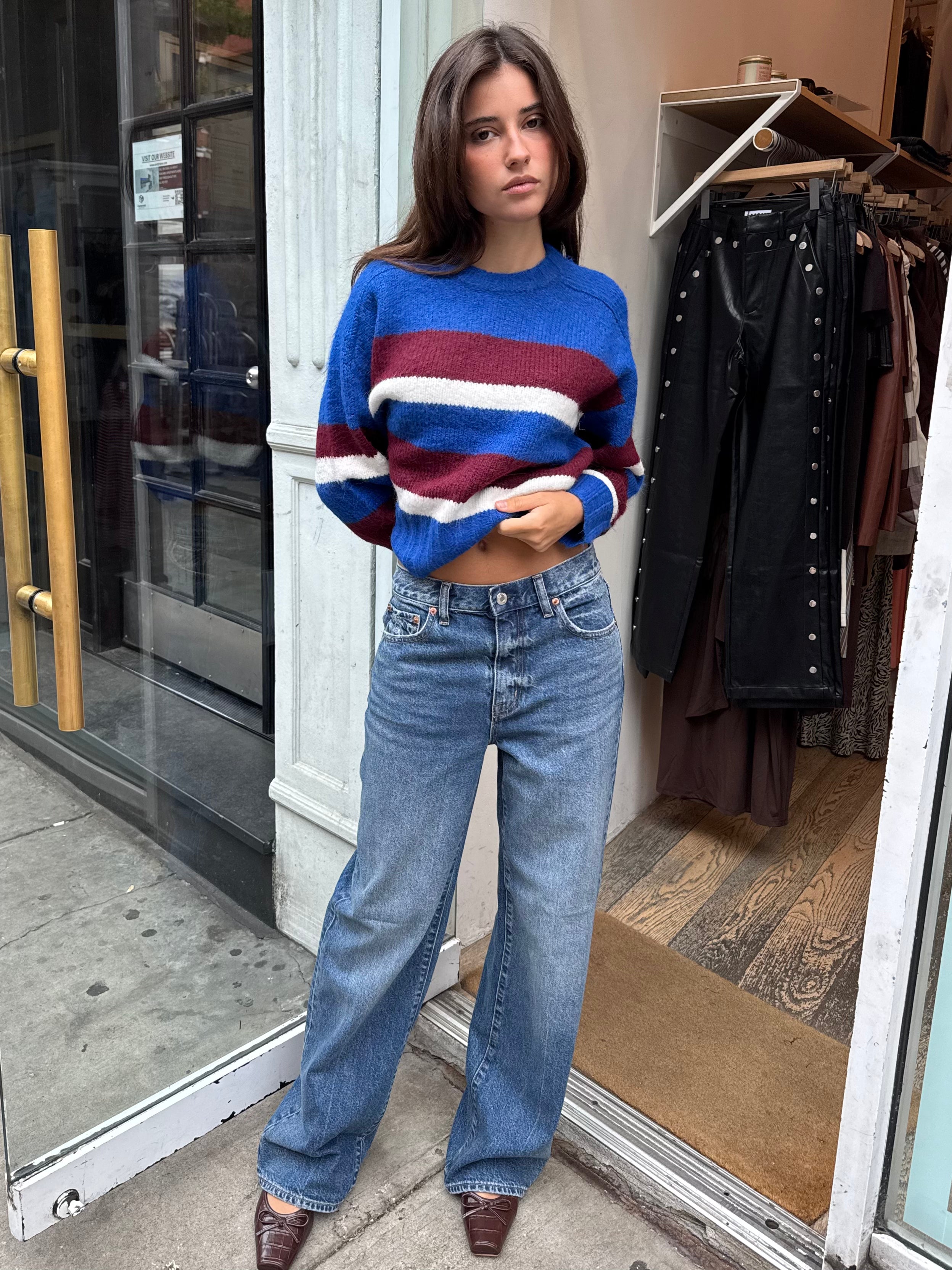 Hendrix High Rise Baggy in Hurst Vintage