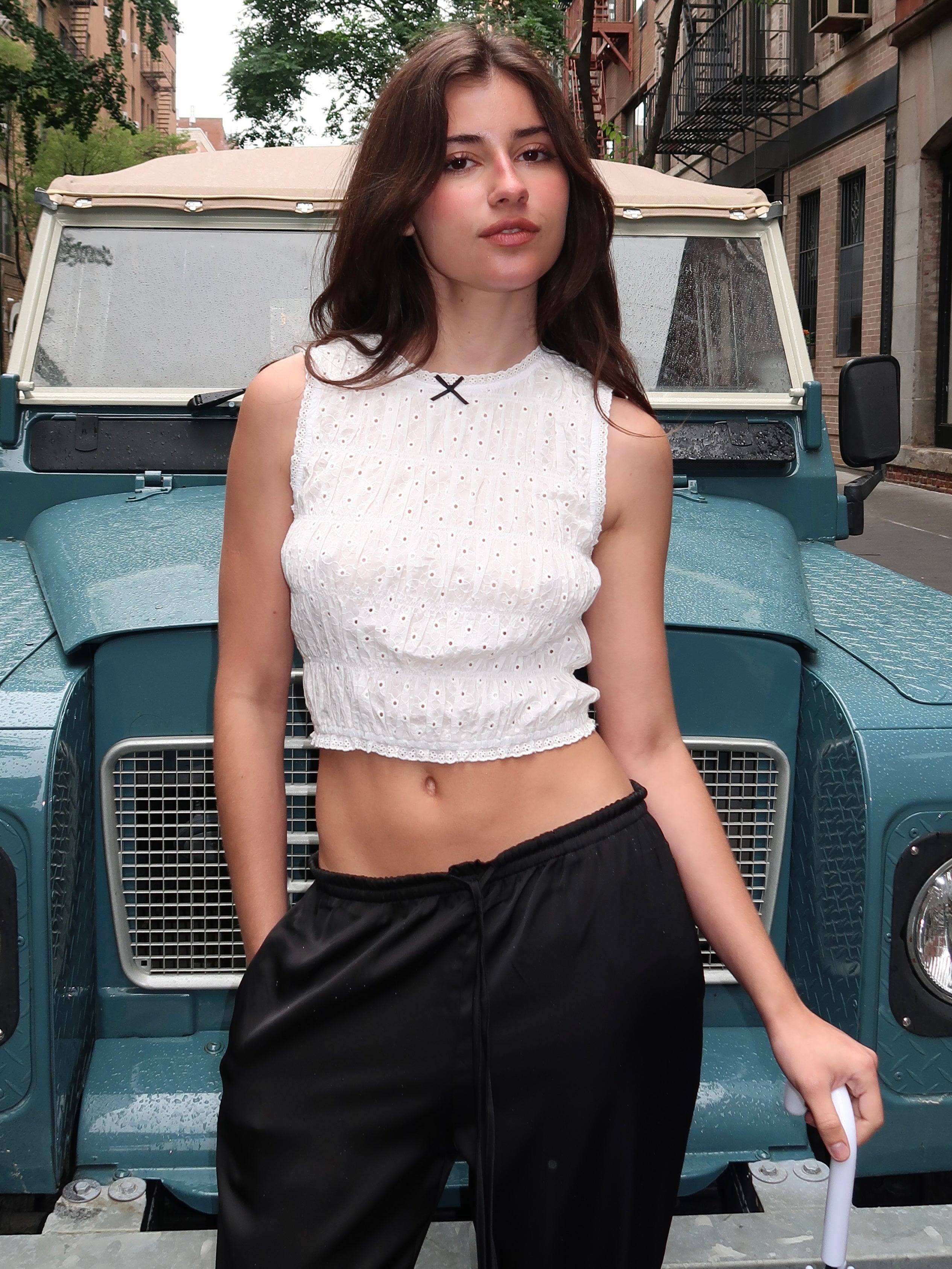 Storm Top in White