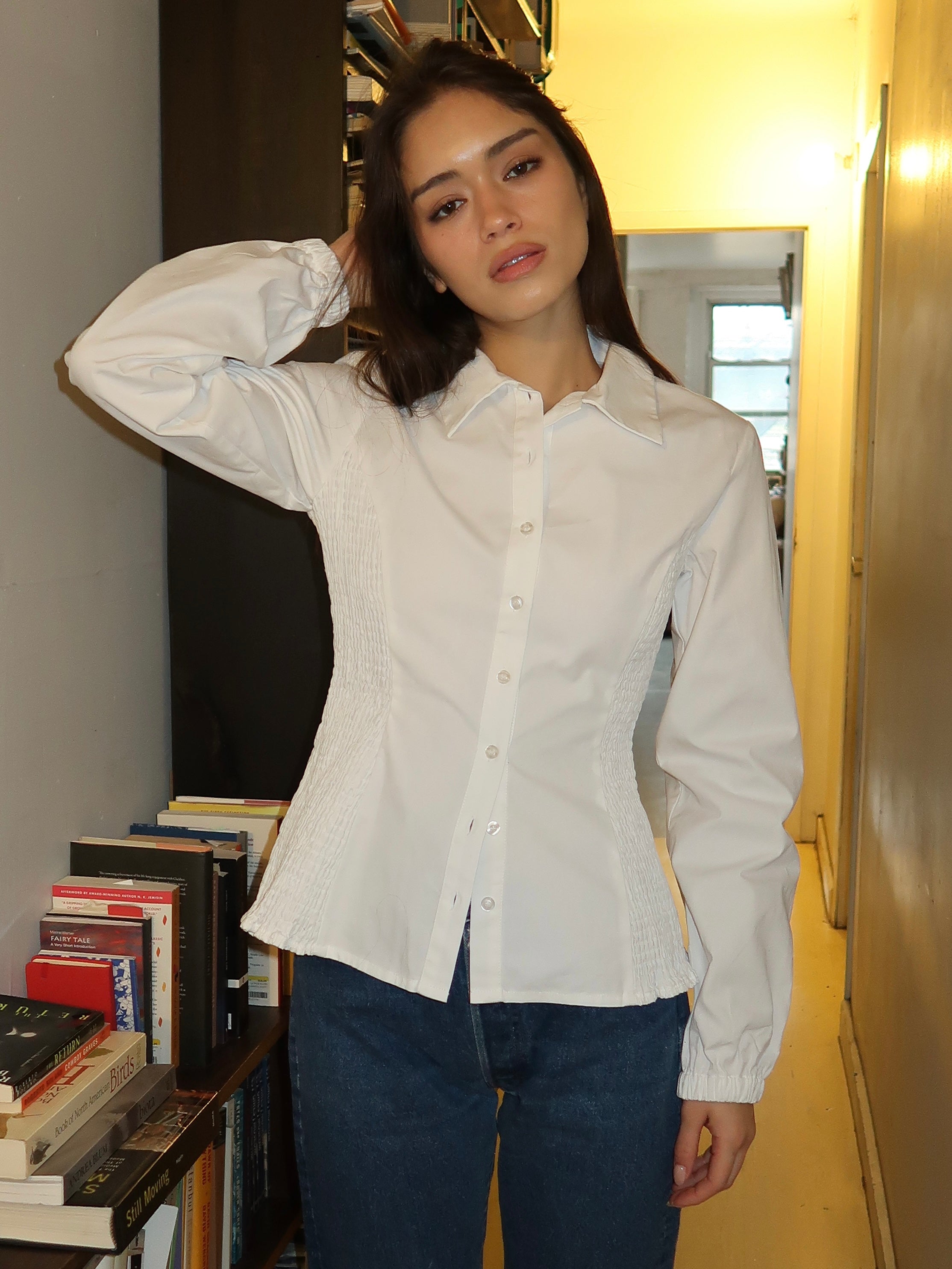 Lena Shirt in White