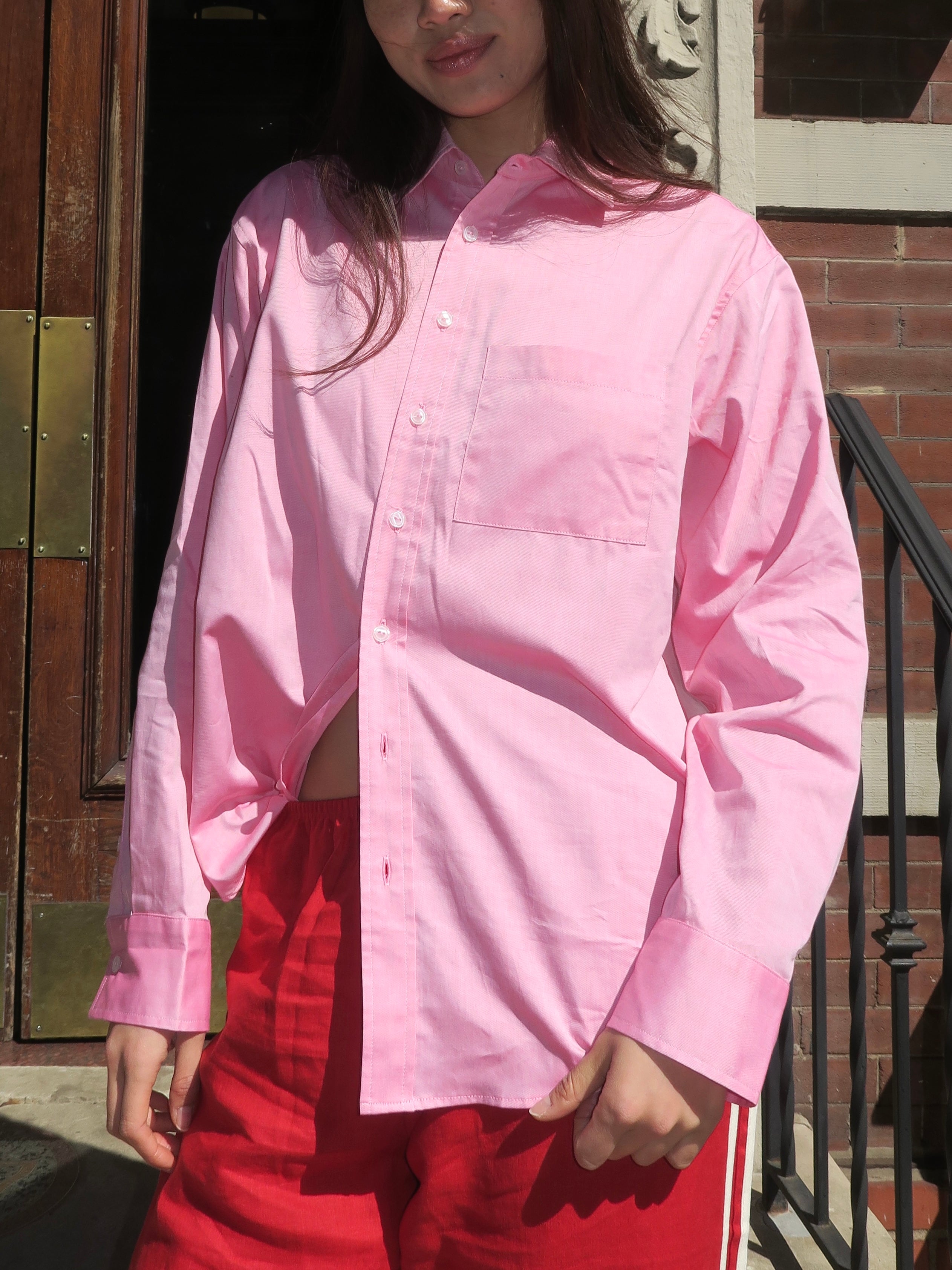 Oxford Shirt in Bell Pepper