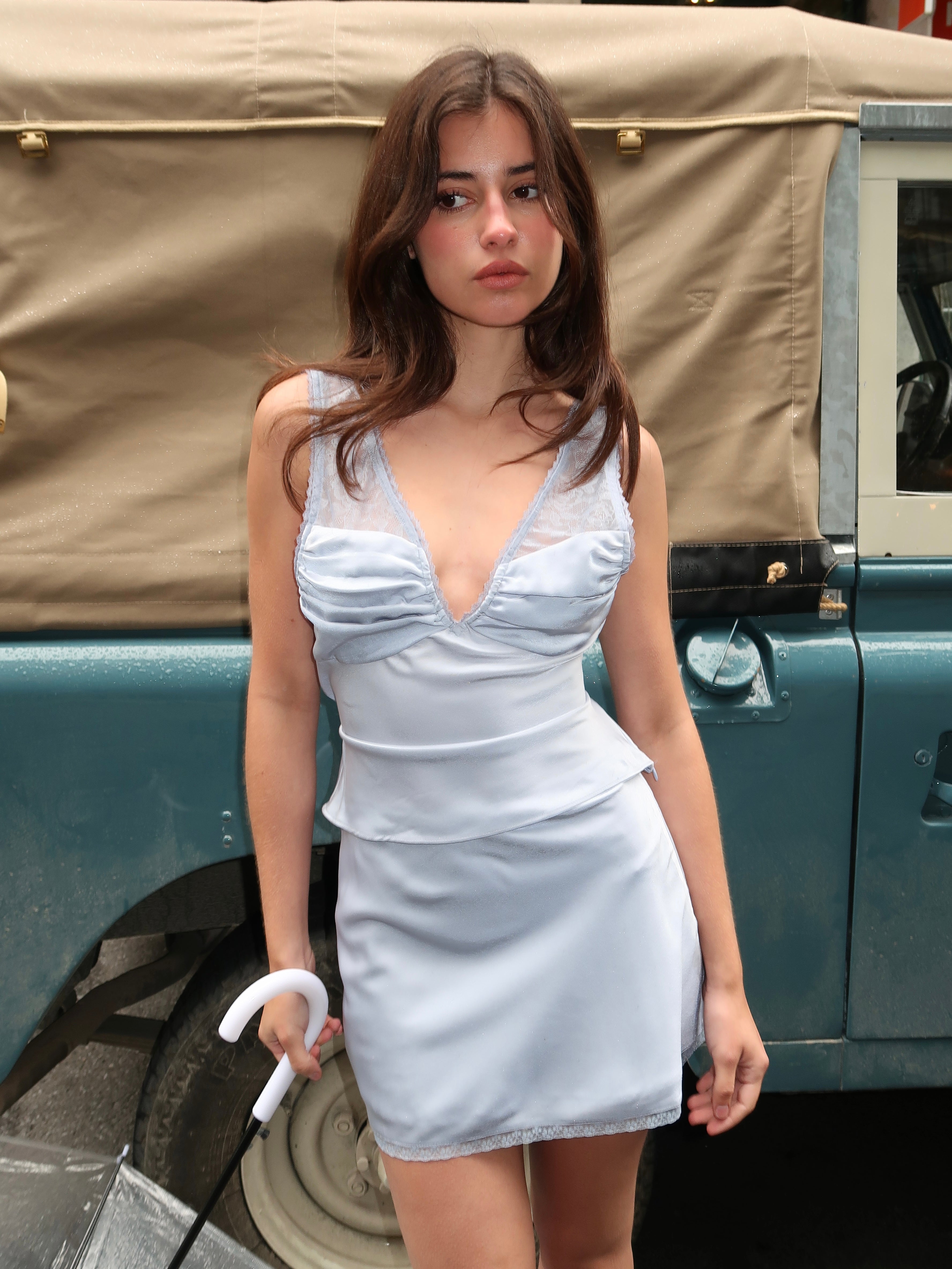 Khadari Top in Pale Blue