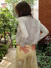 Poli Cardigan in Silver