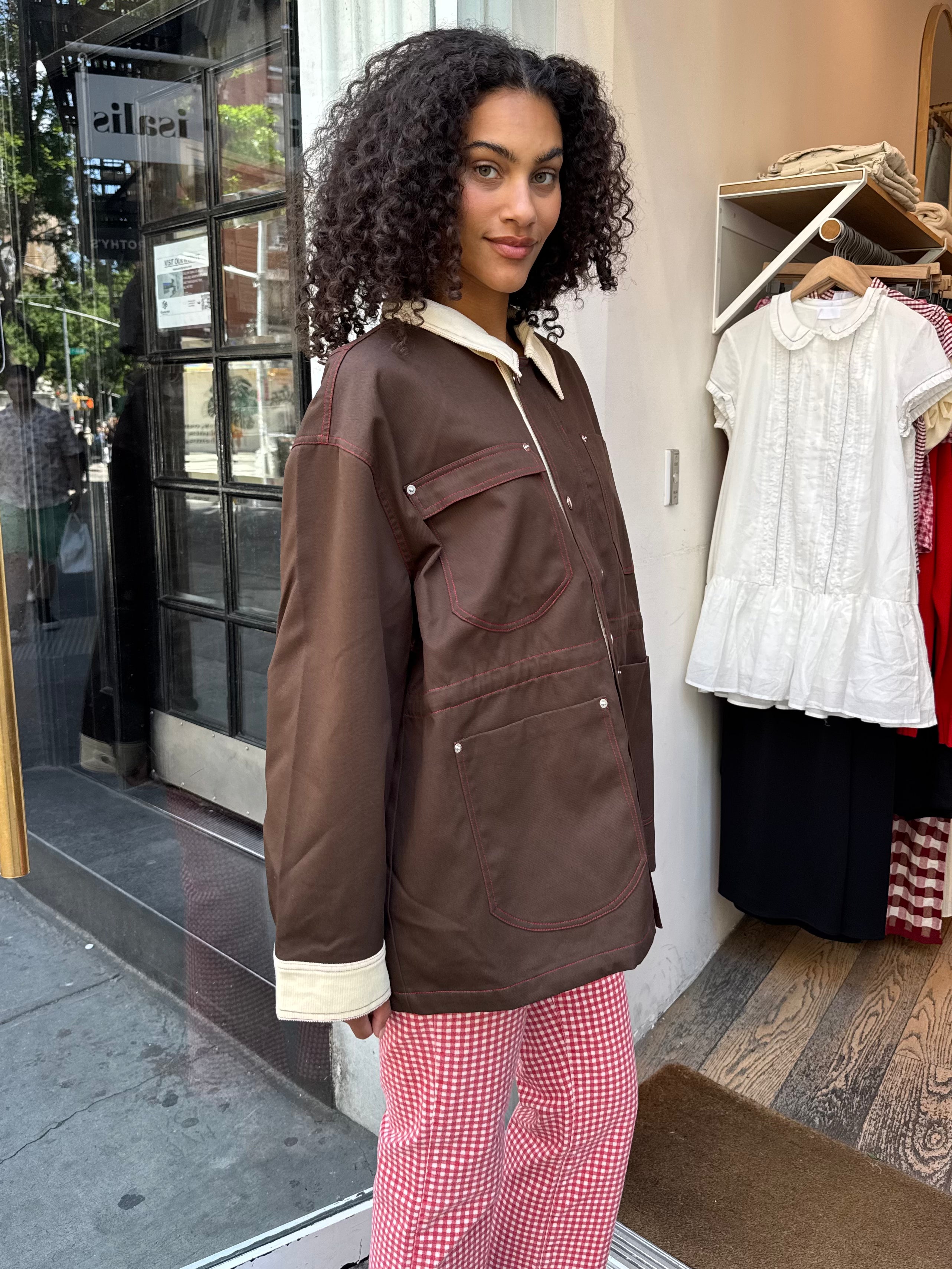 FinneganRS Jacket in Dark Brown
