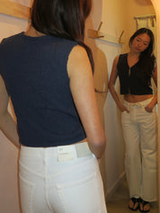 Amaya Knit Vest in Eclipse