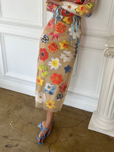 Elsa Skirt Flowers
