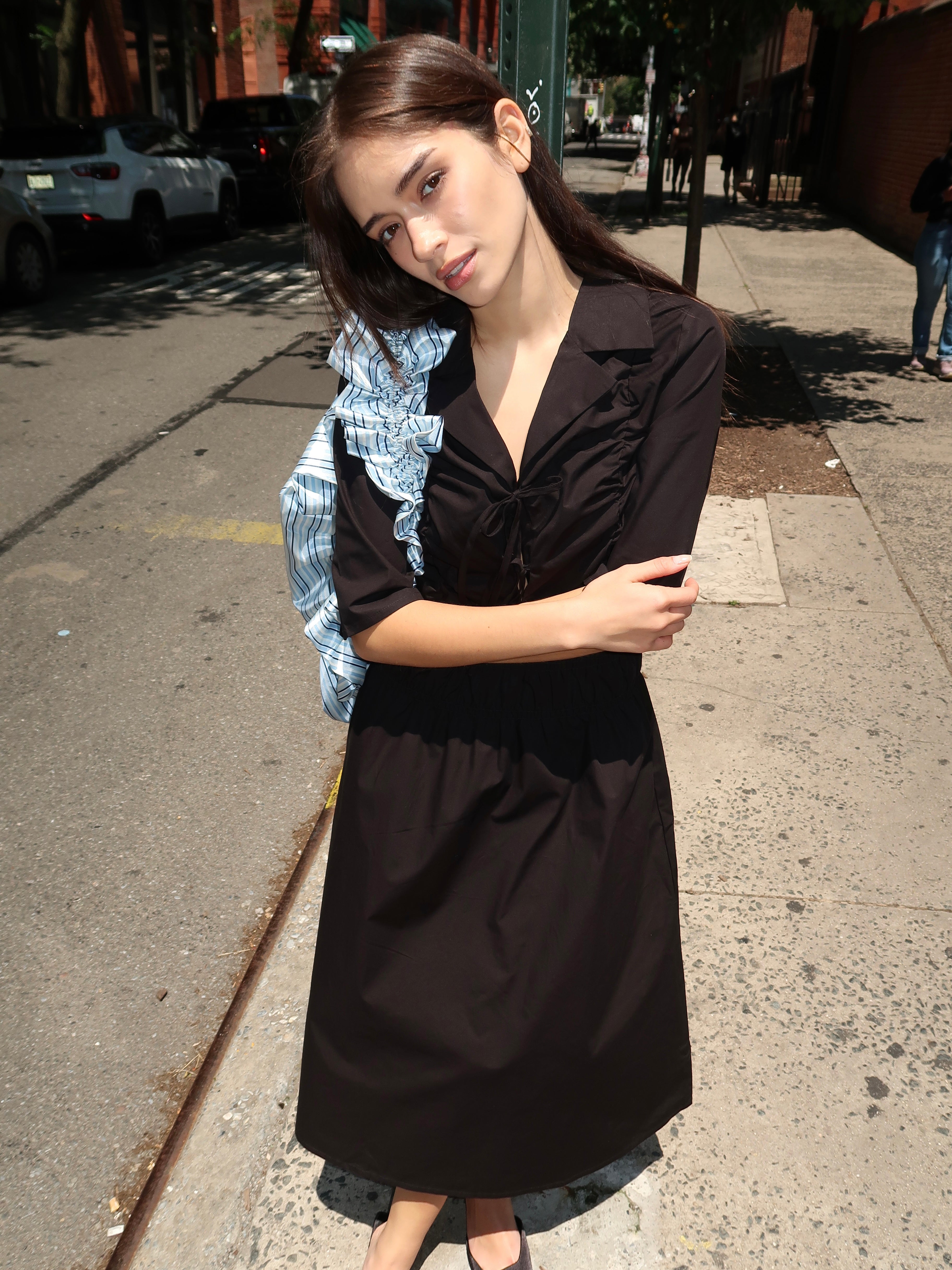 Gabrielle Dress in Black