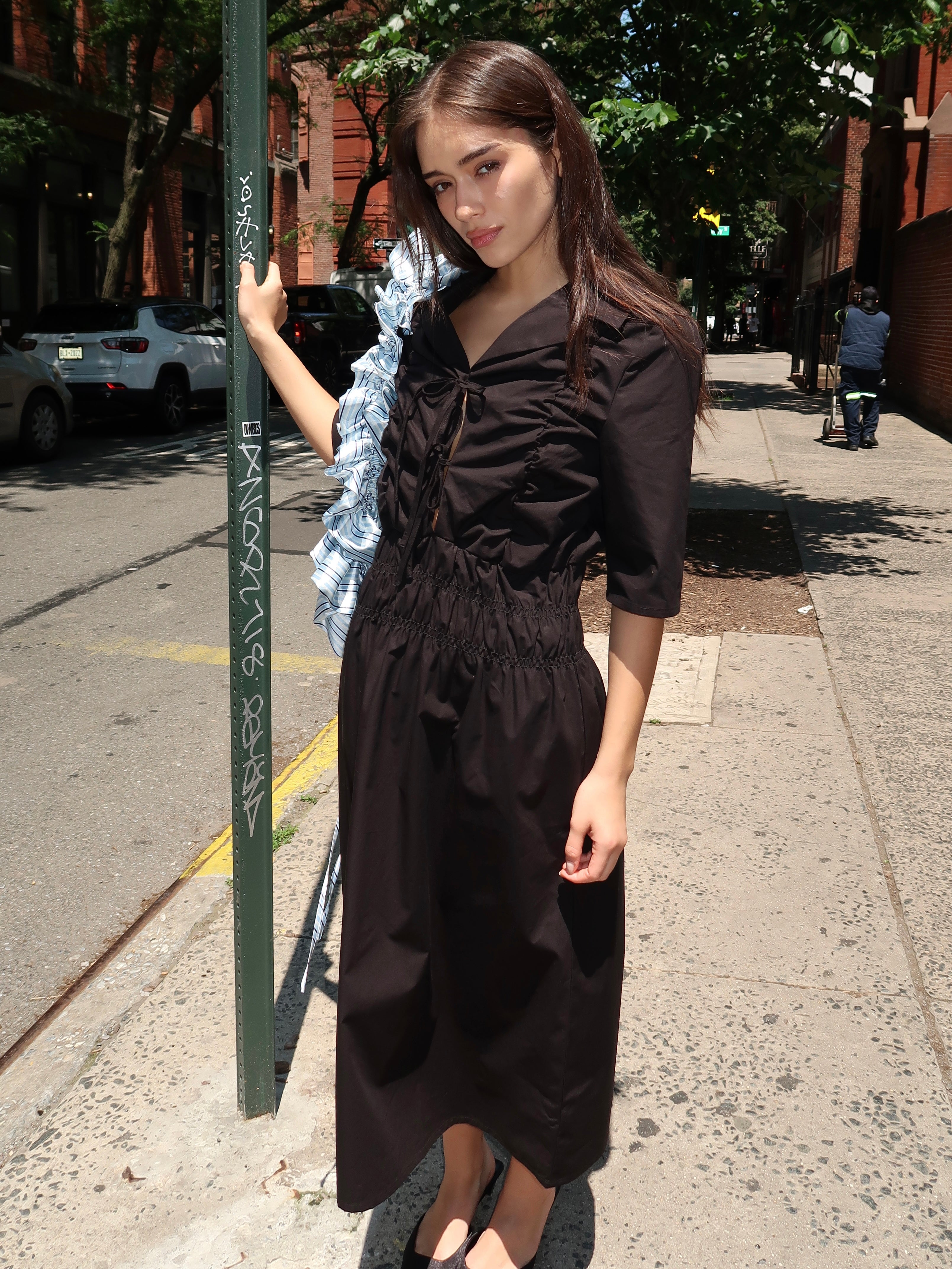 Gabrielle Dress in Black