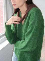 Cashmere Bandana in Mocha