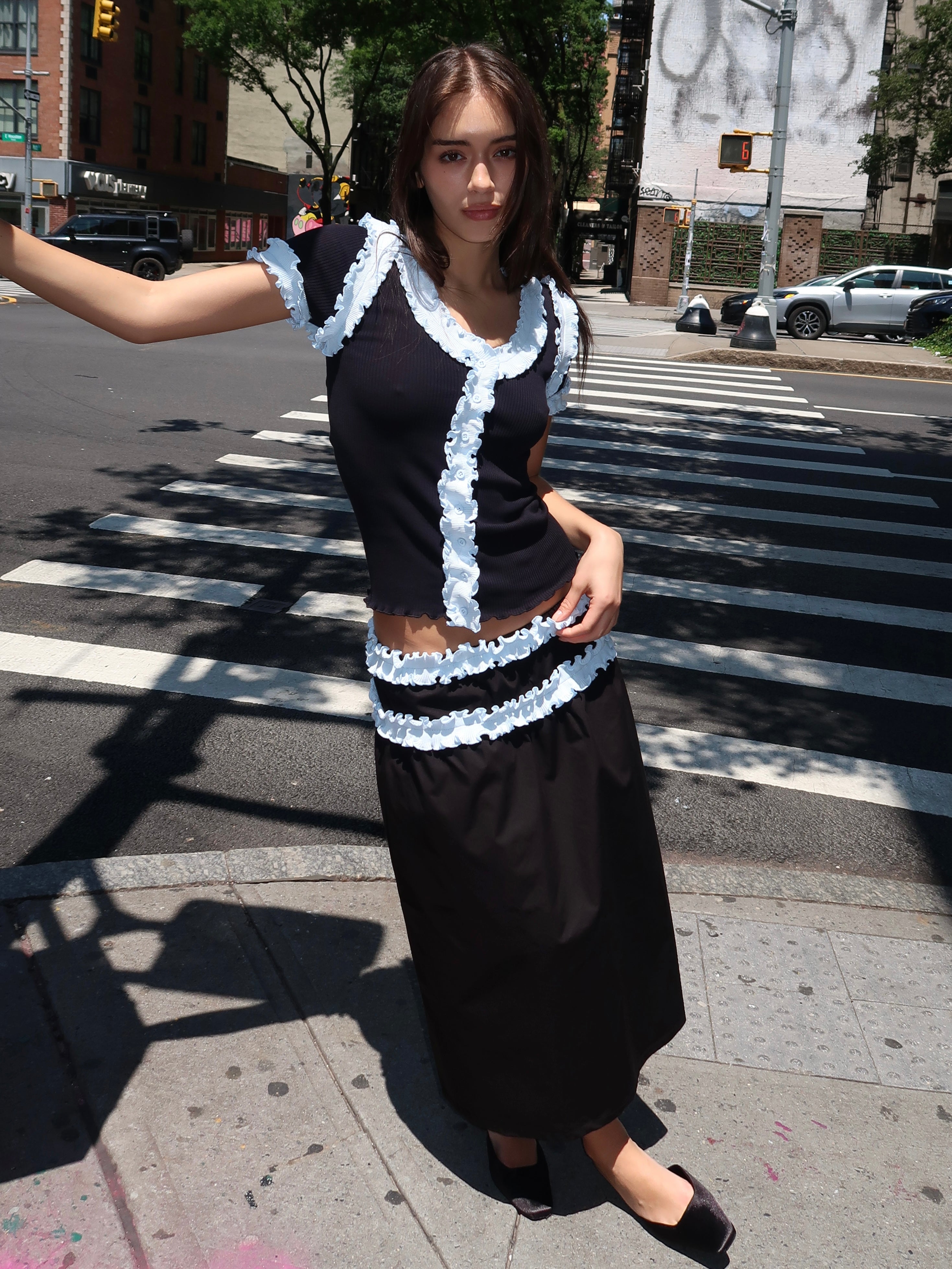Albertine Skirt in Black