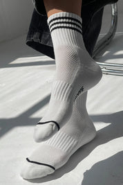 Girlfriend Socks in White