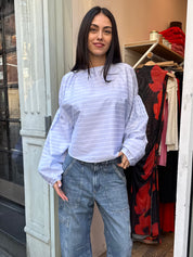 Anika Top in Rhodes Stripe
