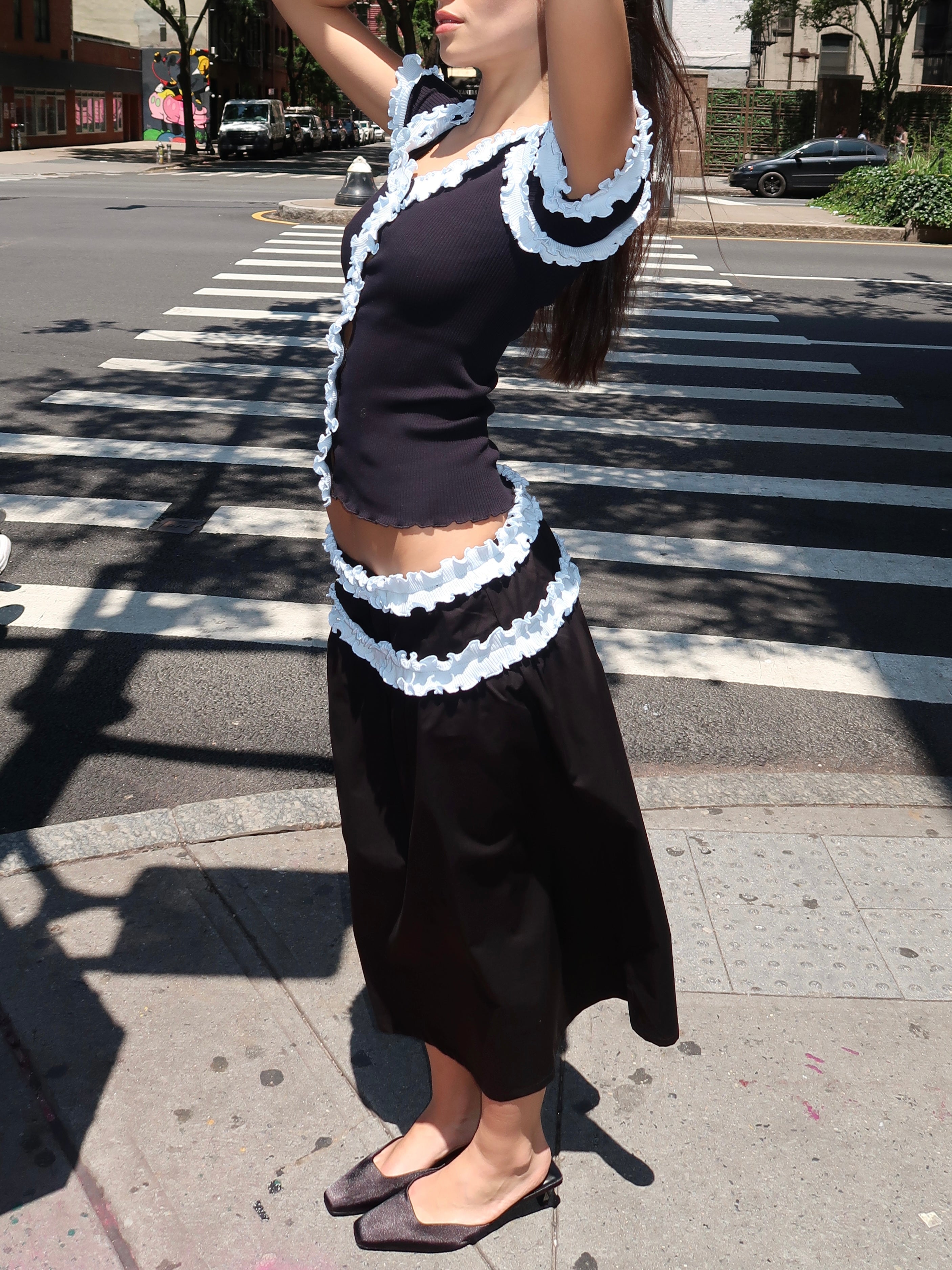 Albertine Skirt in Black