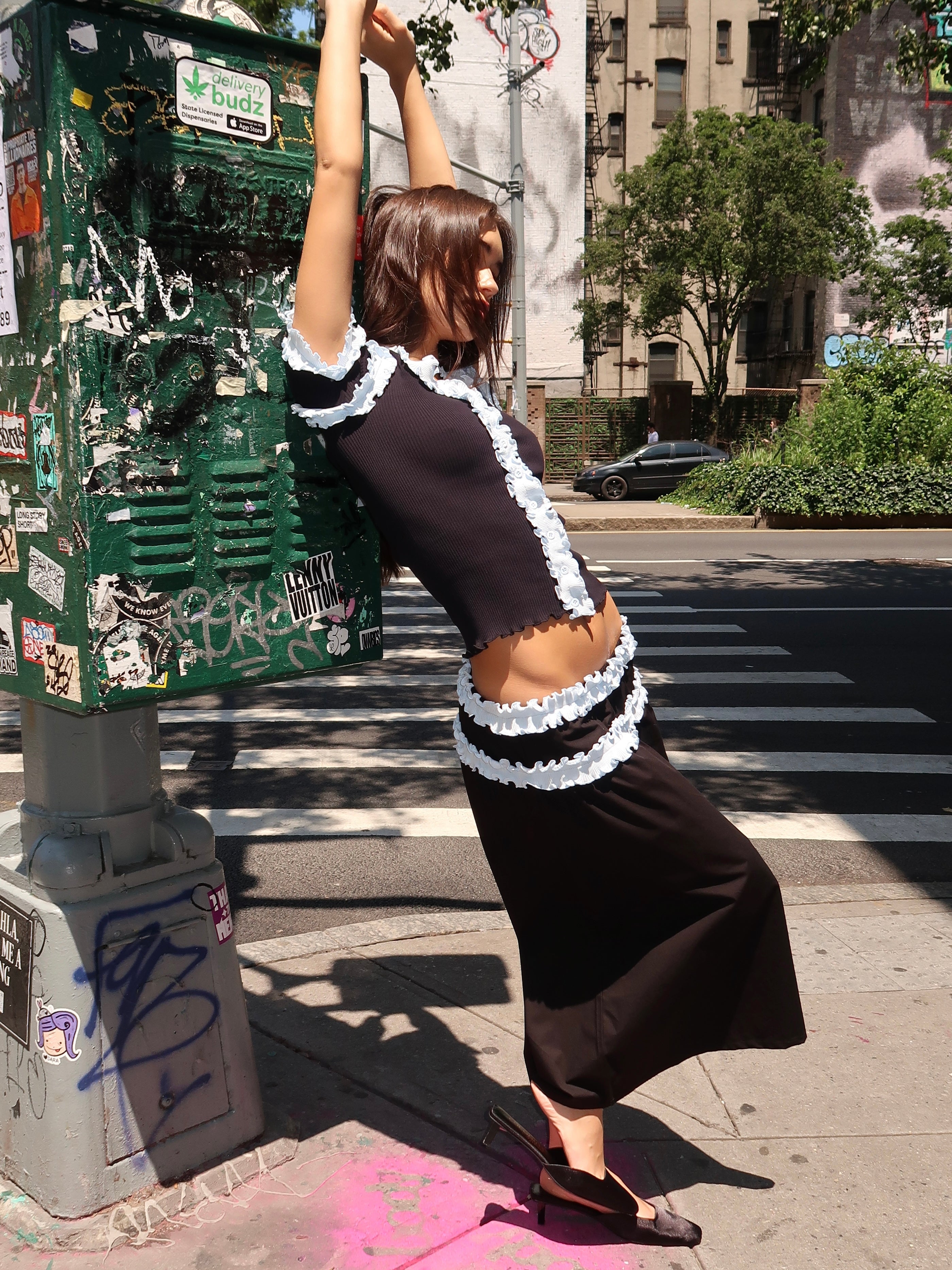 Albertine Skirt in Black