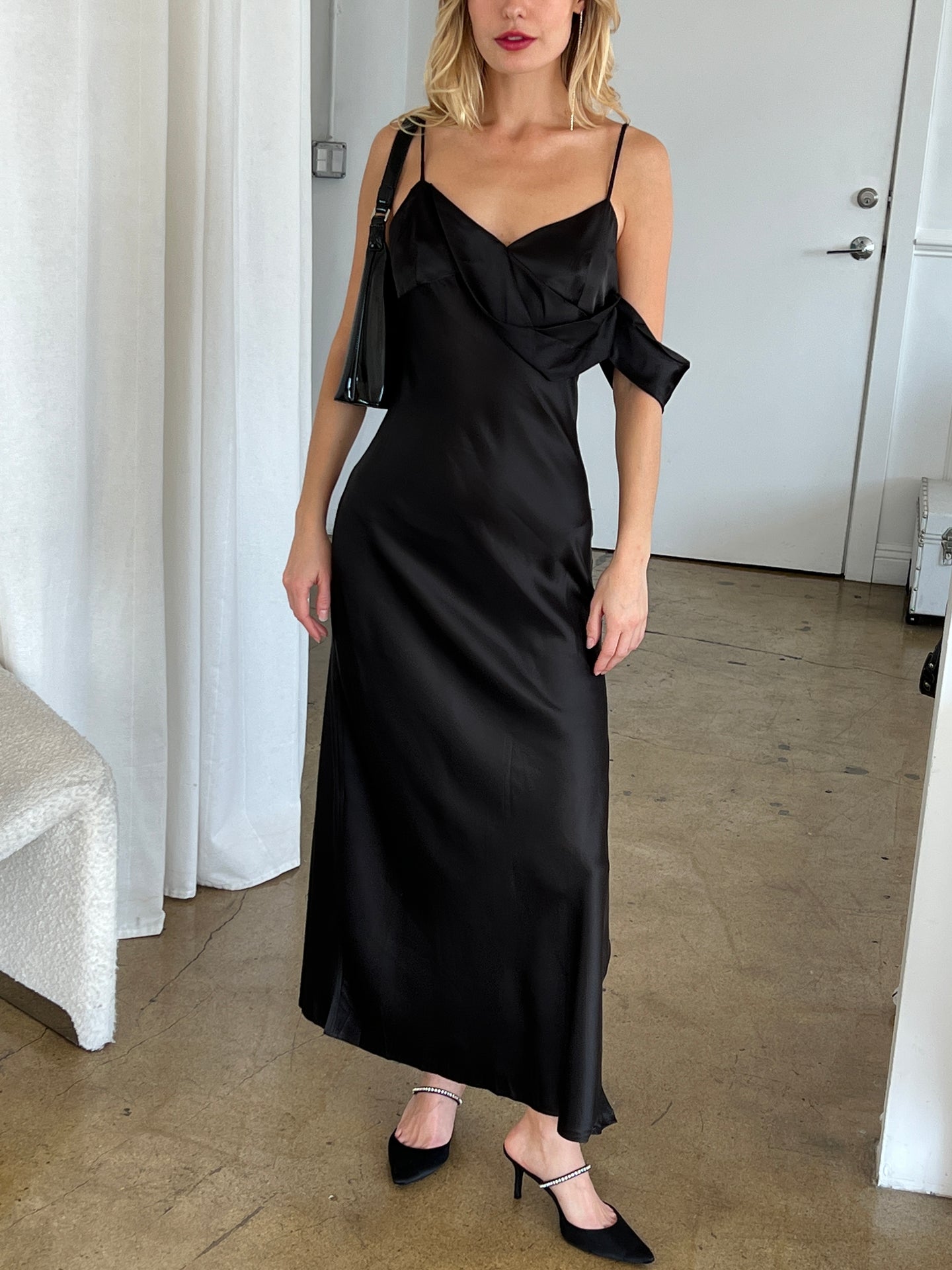 Tiffany Maxi Dress in Black