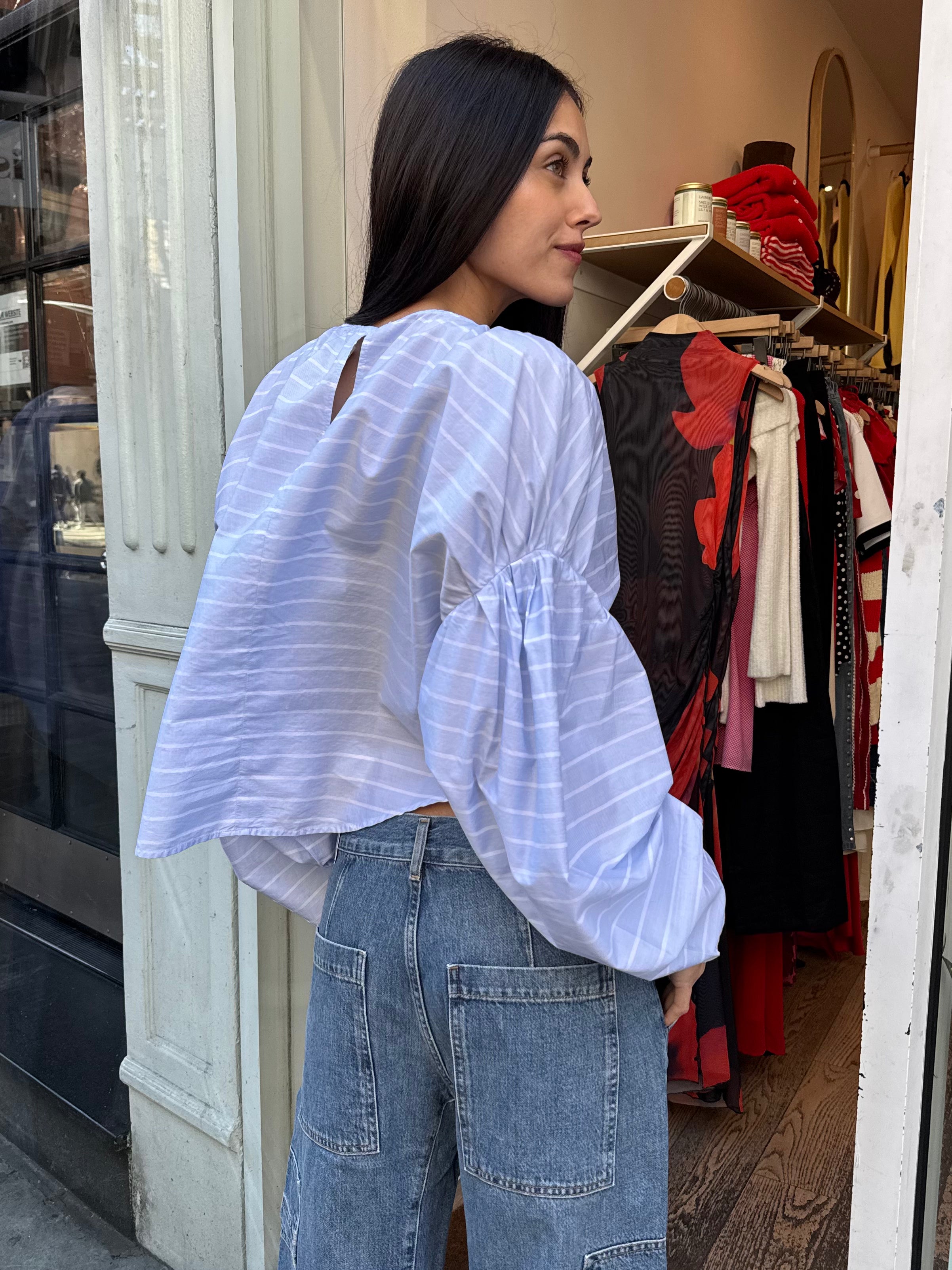 Anika Top in Rhodes Stripe