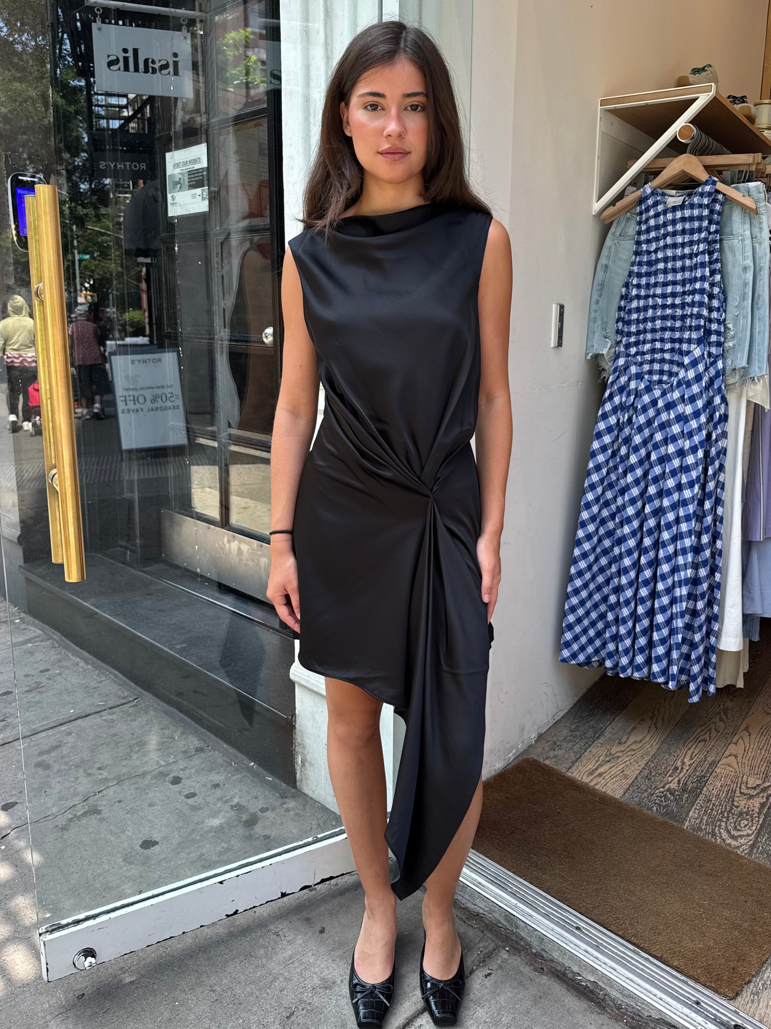 Alyssa Mini Dress in Black