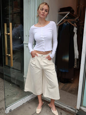 80's Gaucho Short in Solar