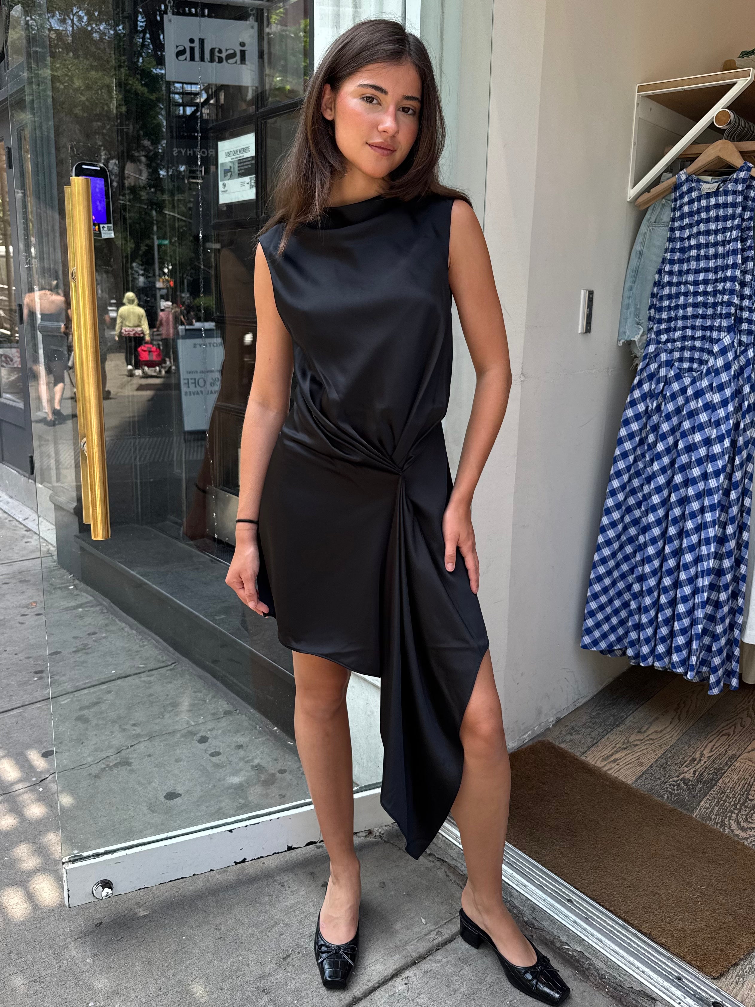 Alyssa Mini Dress in Black