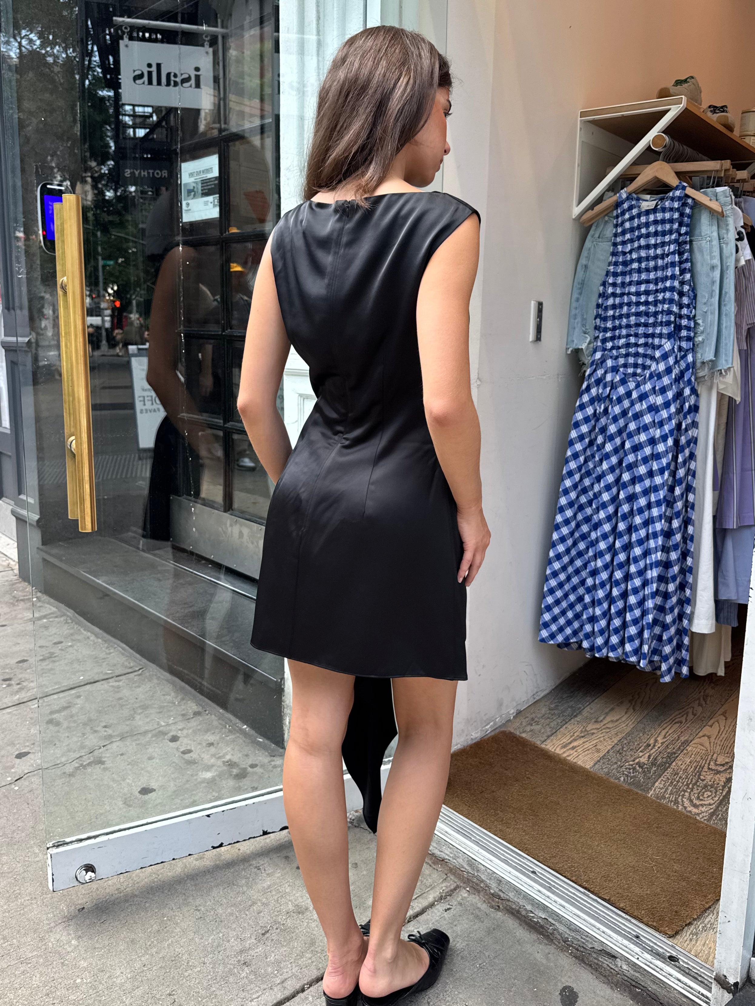 Alyssa Mini Dress in Black