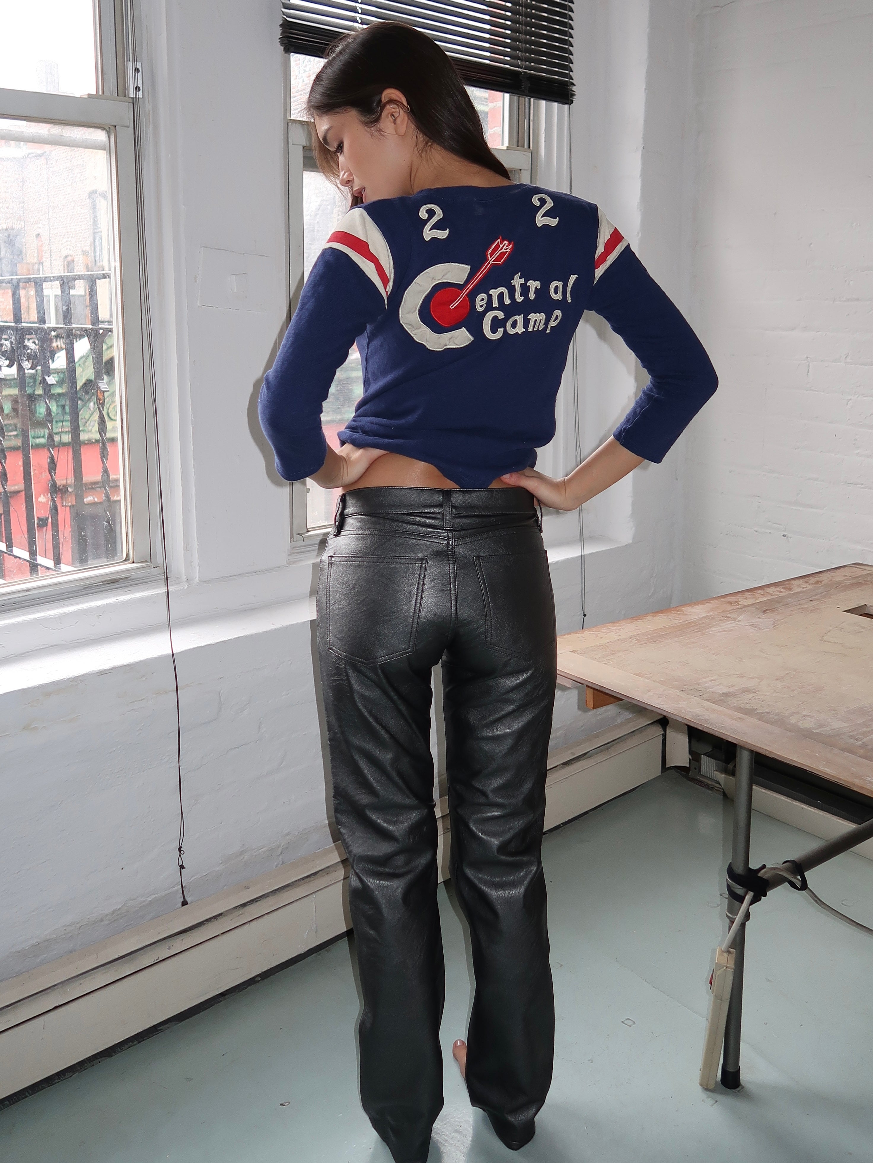 Low Rise Slim in Gunmetal