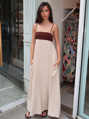 Clove Dress in Coffee