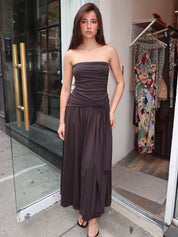 Sevilla Dress in Coal